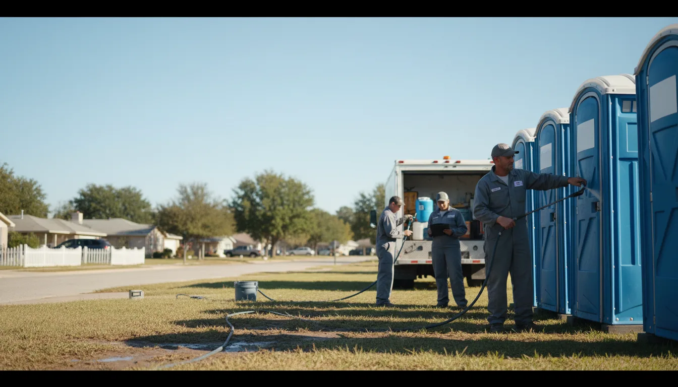 Long-Term Portable Toilet Rental in Eufaula, AL near me